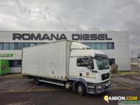 Man 8.220 CABINATO | Leggero Cabinato > 35 q.li Furgonato con sponda | ROMANA DIESEL SPA