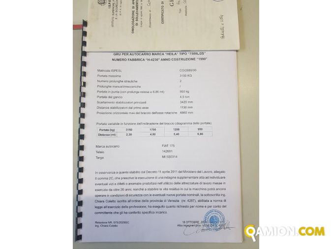 Iveco 175-24 GRU E RIBALTABILE 175-24 GRU E RIBALTABILE | Altro Cassone Ribaltabile