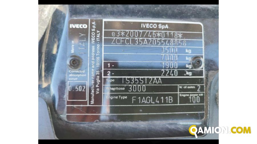 Iveco Daily 35 S14H con BOX Daily 35 S14H con BOX Altro | ATL SPA