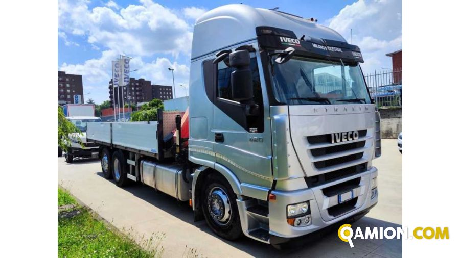 Iveco AS260S42Y/FS CASSONE CON GRU DIETRO CABINA AS260S42Y/FS CASSONE CON GRU DIETRO CABINA Altro | Milano Industrial S.P.A.