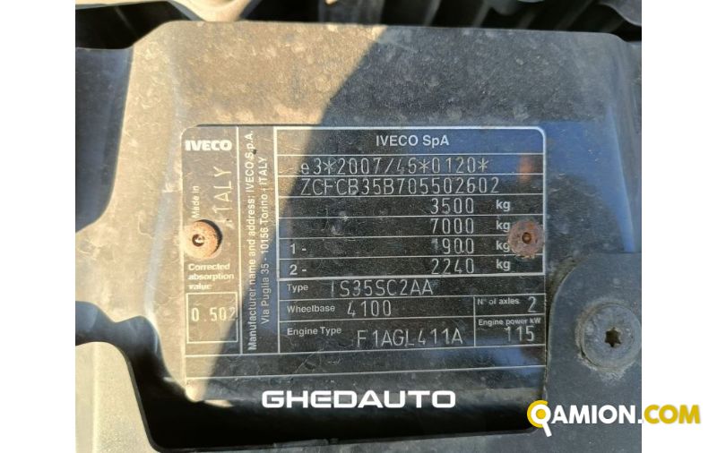 Iveco Daily V 35.16 2022 Daily 35 S16 V H2 4100 LD | Leggeri <= 3,5 Altro | GHEDAUTO Veicoli Industriali S.r.l.