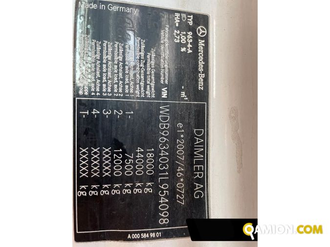 Mercedes Actros 1845 ADR Actros 1845 ADR | Altro Altro | USED TRUCK S.R.L.