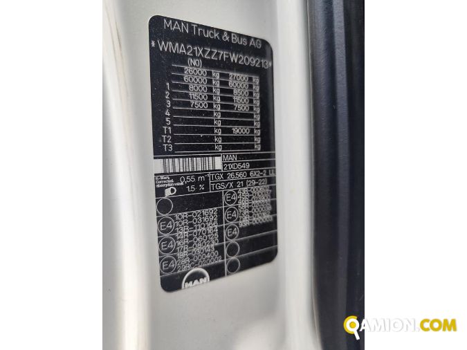 Man TGX tgx26.560 | PROCIDAMACCHINE S.R.L.