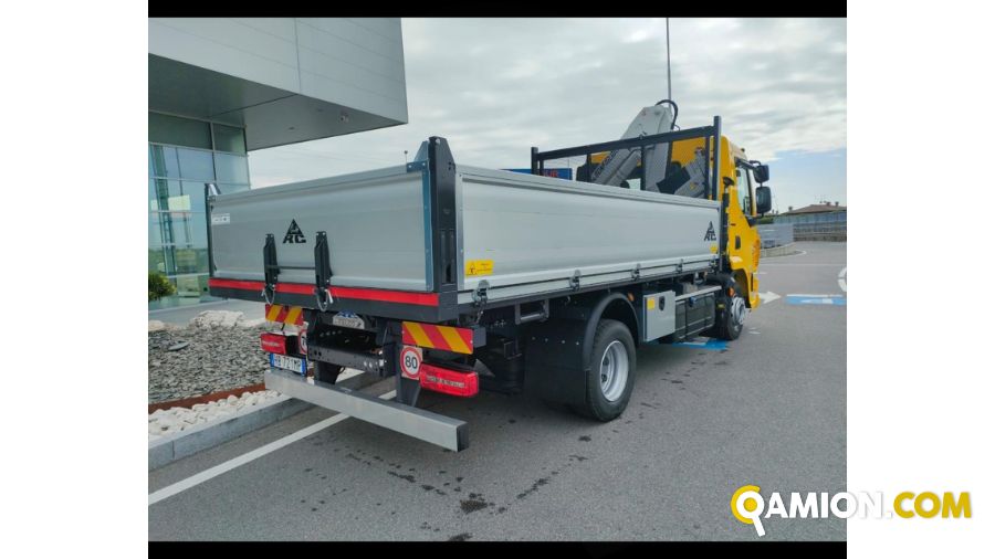 Daf LF FA 120 2017 DAF LF 230CV 120Q RIBALTABILE TRILATERALE CON GRU Altro | AUTO INDUSTRIALE BERGAMASCA SPA